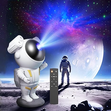 Astronaut Galaxy Night Light